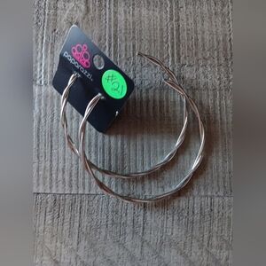 Paparazzi Silver Hoop Earrings